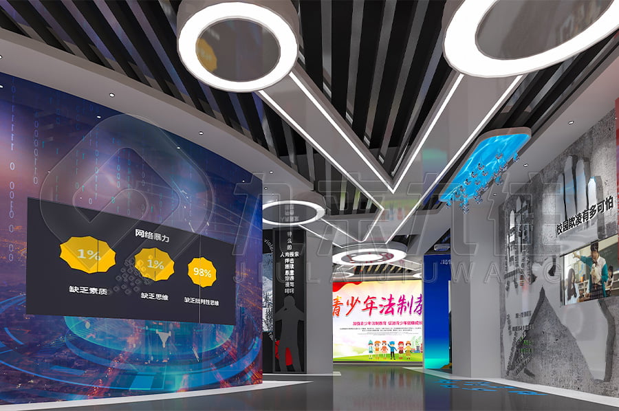 法制展館，法治文化教育展館方案策劃公司，政法委法治教育展館設計圖片