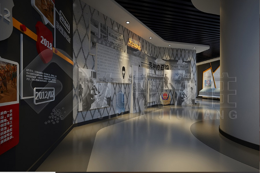 安全宣傳展廳，交通安全教育館，設計布局，方案