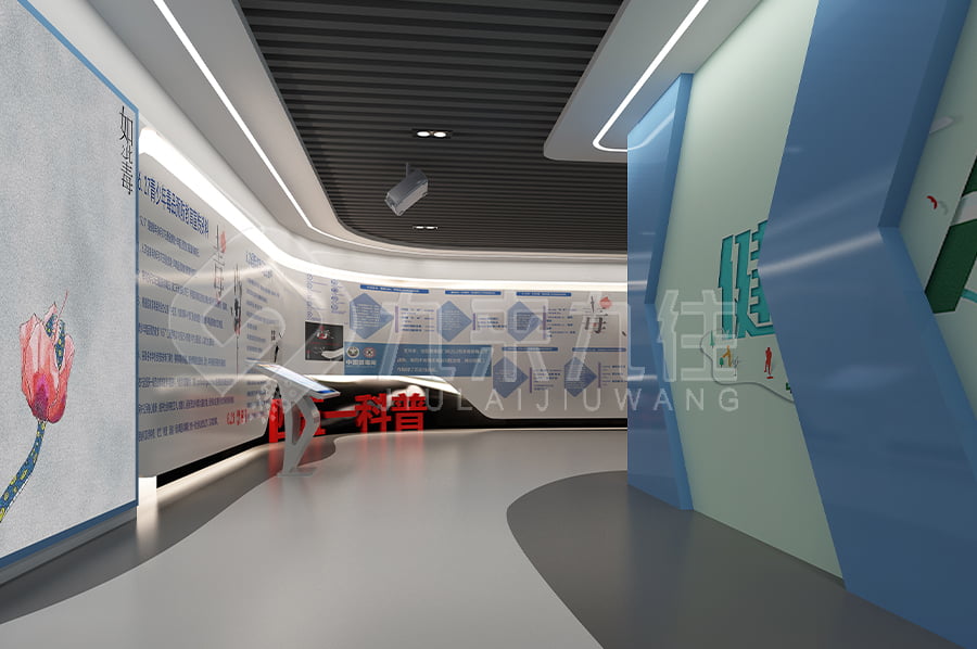 毒品預(yù)防教育基地，高科技禁毒展廳布置公司，未來(lái)展廳