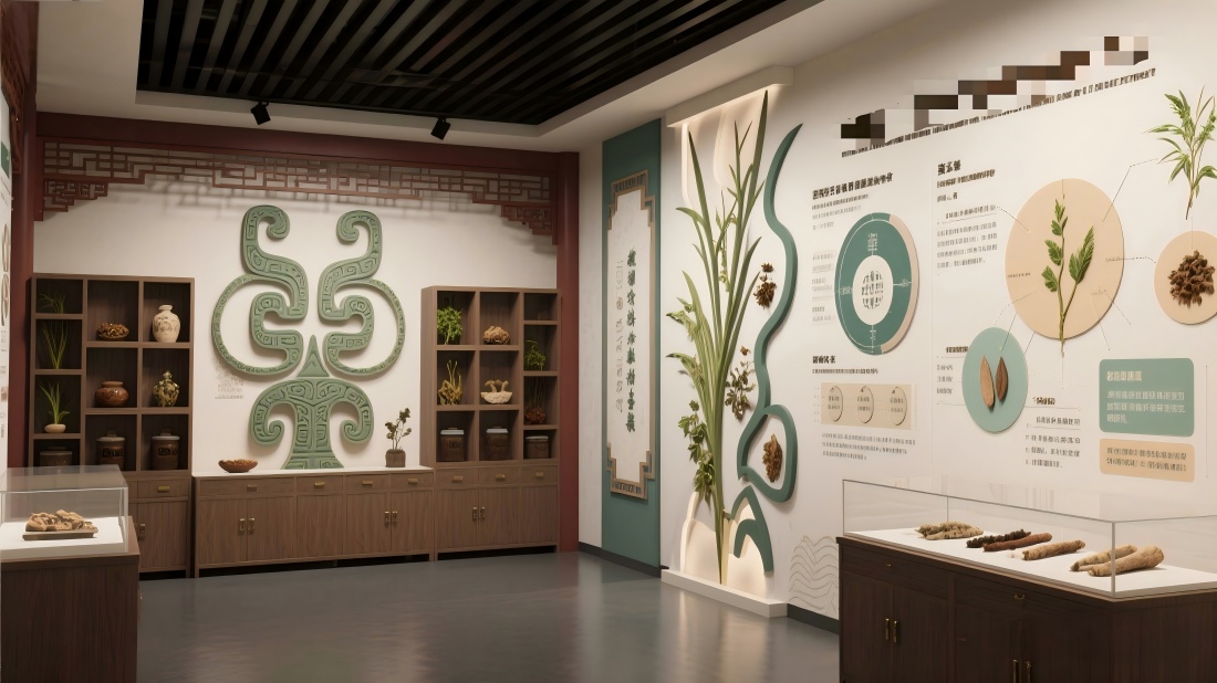 苗醫博物館，中醫文化展廳