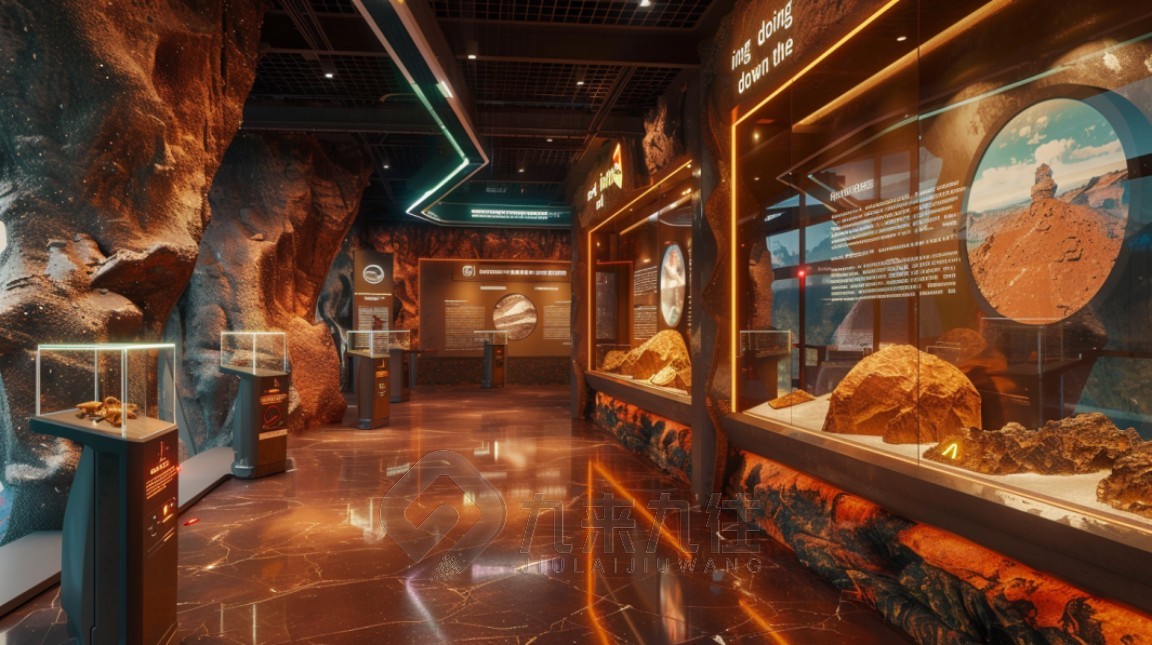 化石館，化石展廳