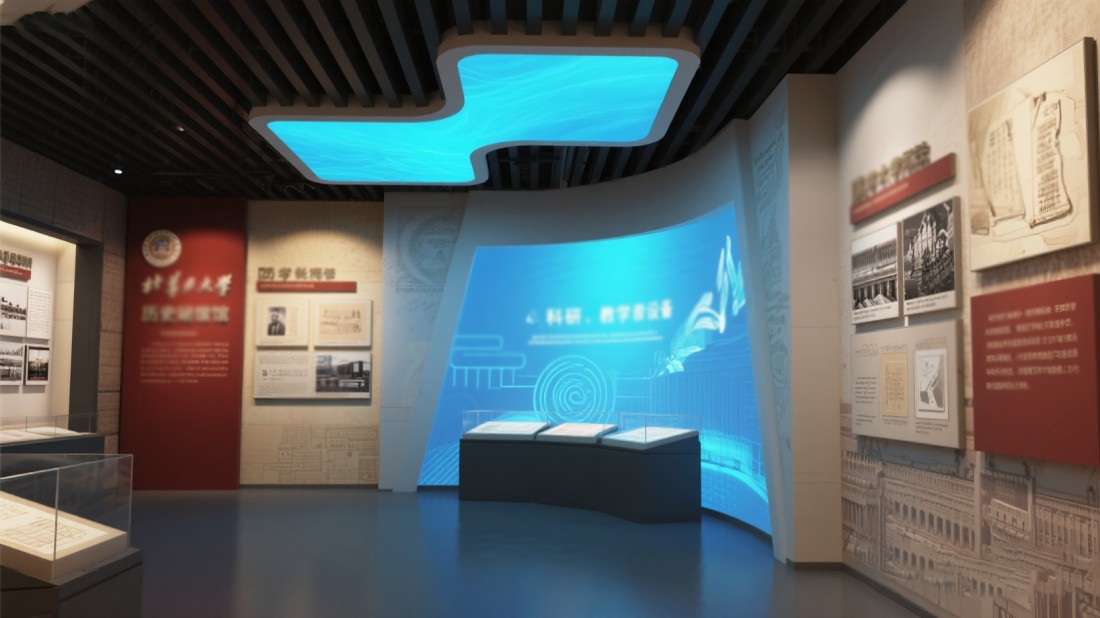 校史館公司，學校展廳