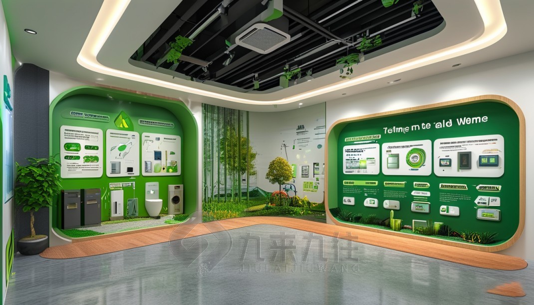 自然展館，垃圾分類展館