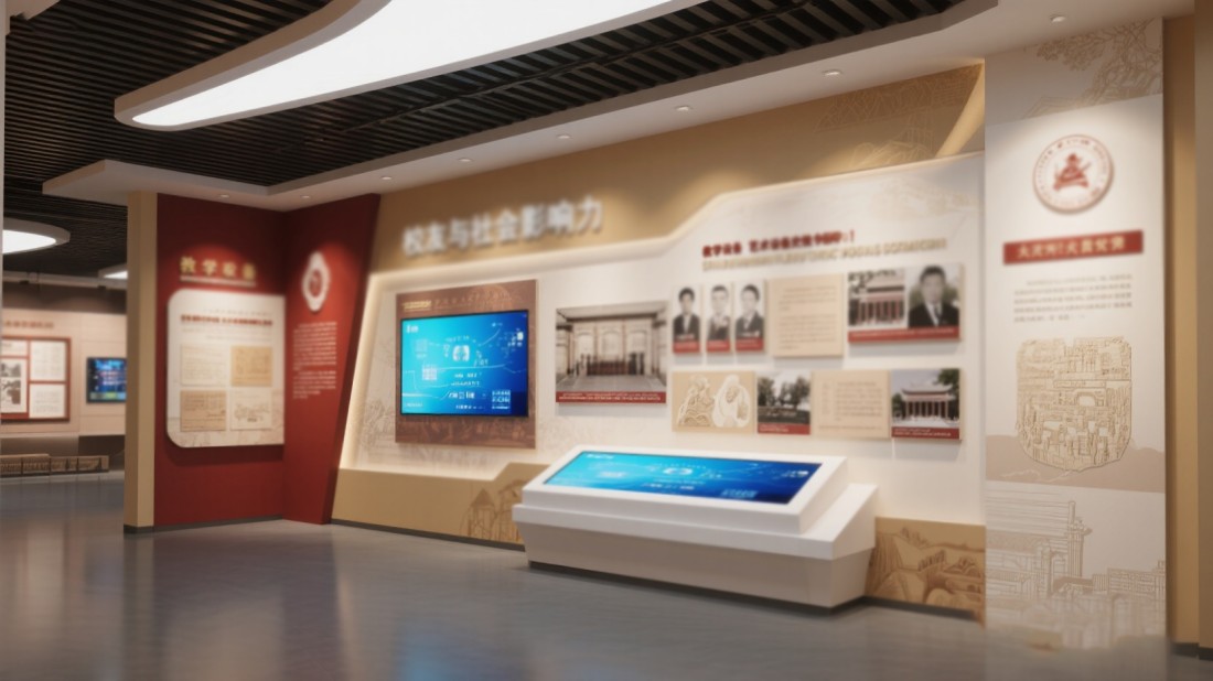 校史館設計效果圖，校史館