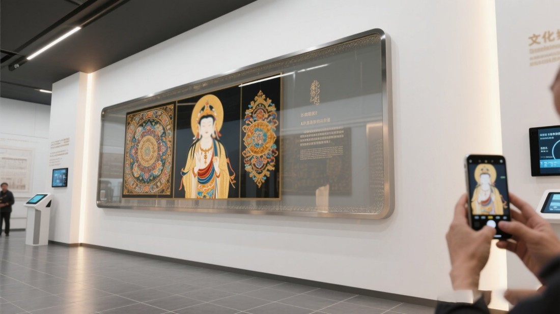 文化體驗館，非遺文化展廳