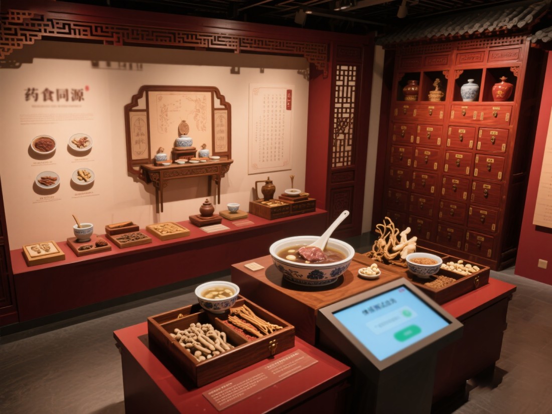 中醫藥展廳，中醫展廳