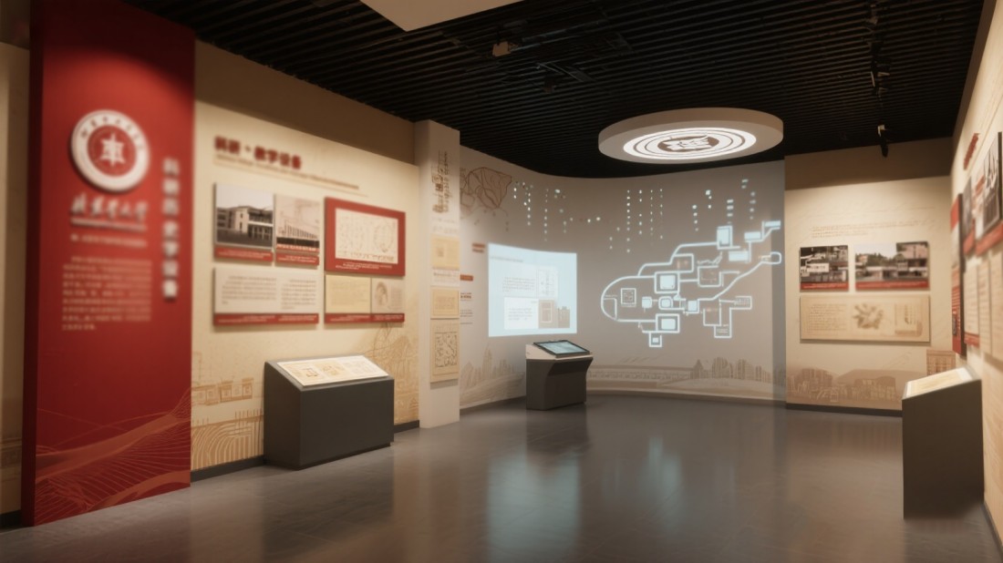 學校展覽館，校史展館