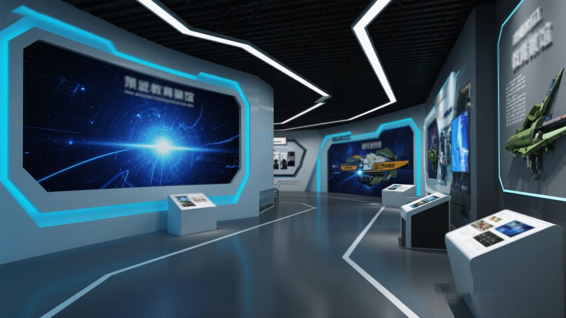 國防科技展廳，人防體驗館