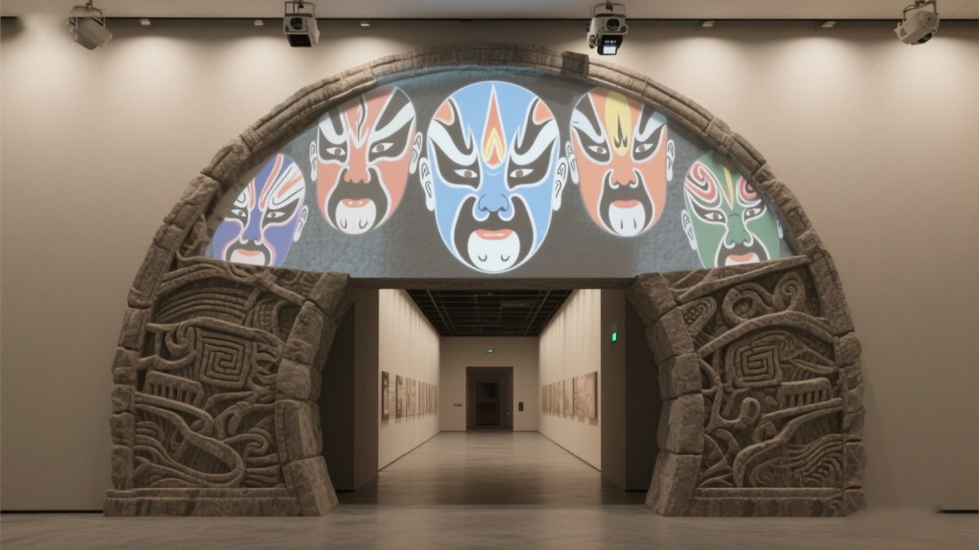 非遺展廳設計，非遺展示館