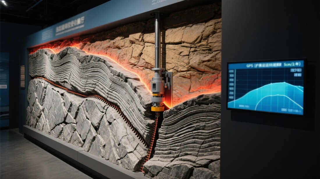 地質展館，化石展館