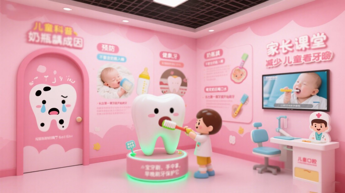 口腔展館，口腔健康教育基地