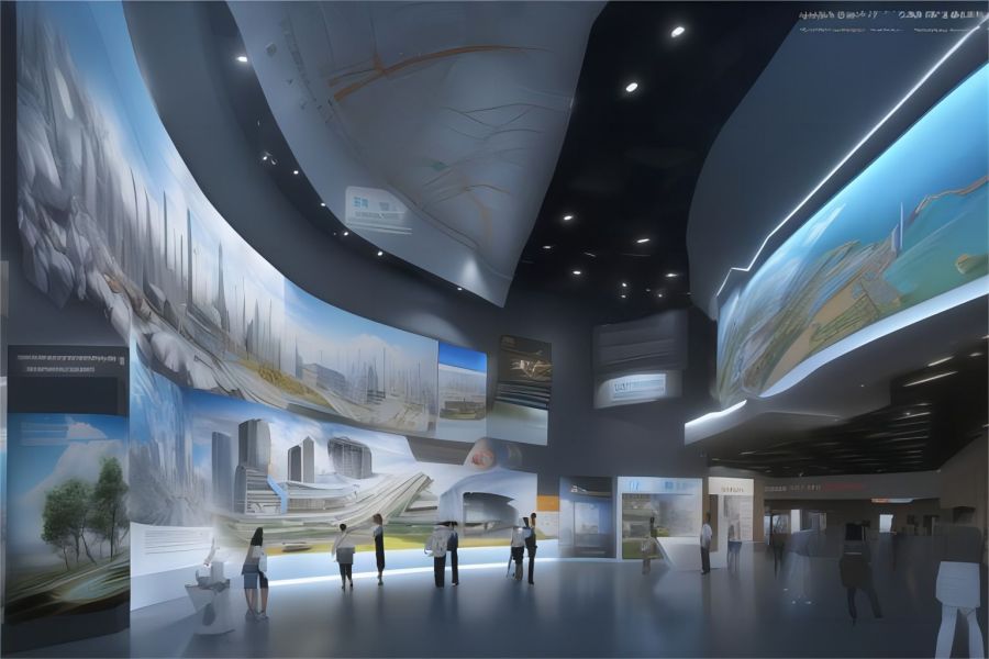 規(guī)劃展覽館升級改造方案，城市規(guī)劃館升級，規(guī)劃展覽館設計方案